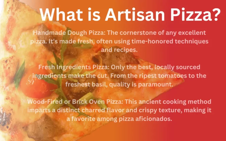 Artisan Pizza: A Gourmet Adventure