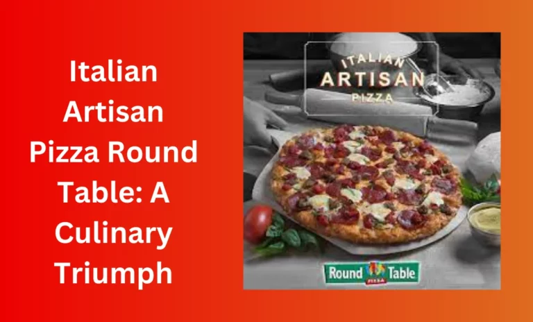 Italian Artisan Pizza Round Table: A Culinary Triumph