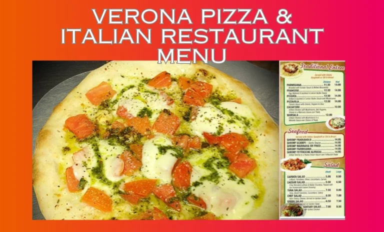 Verona Pizza & Italian Restaurant Menu