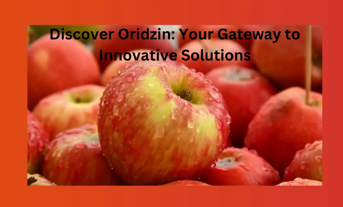 Discover Oridzin: Your Gateway to Innovative Solutions