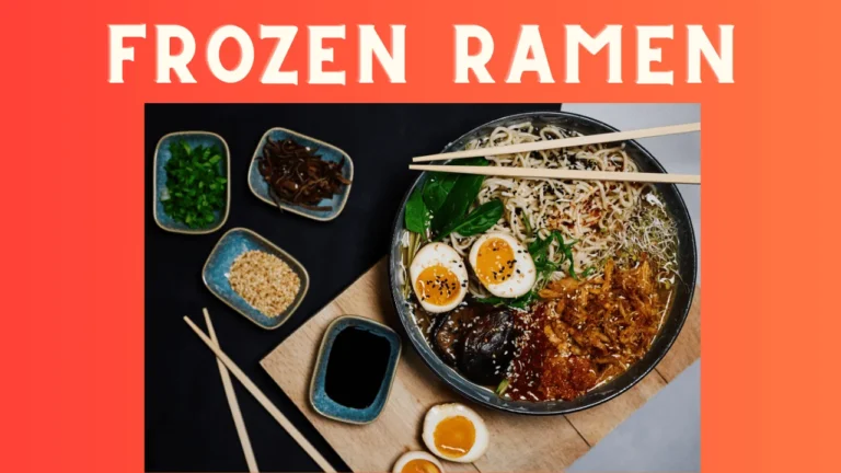 Frozen Ramen: A Detailed Guide