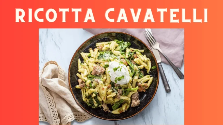 Ricotta Cavatelli: {Best Ever Pasta Recipe}