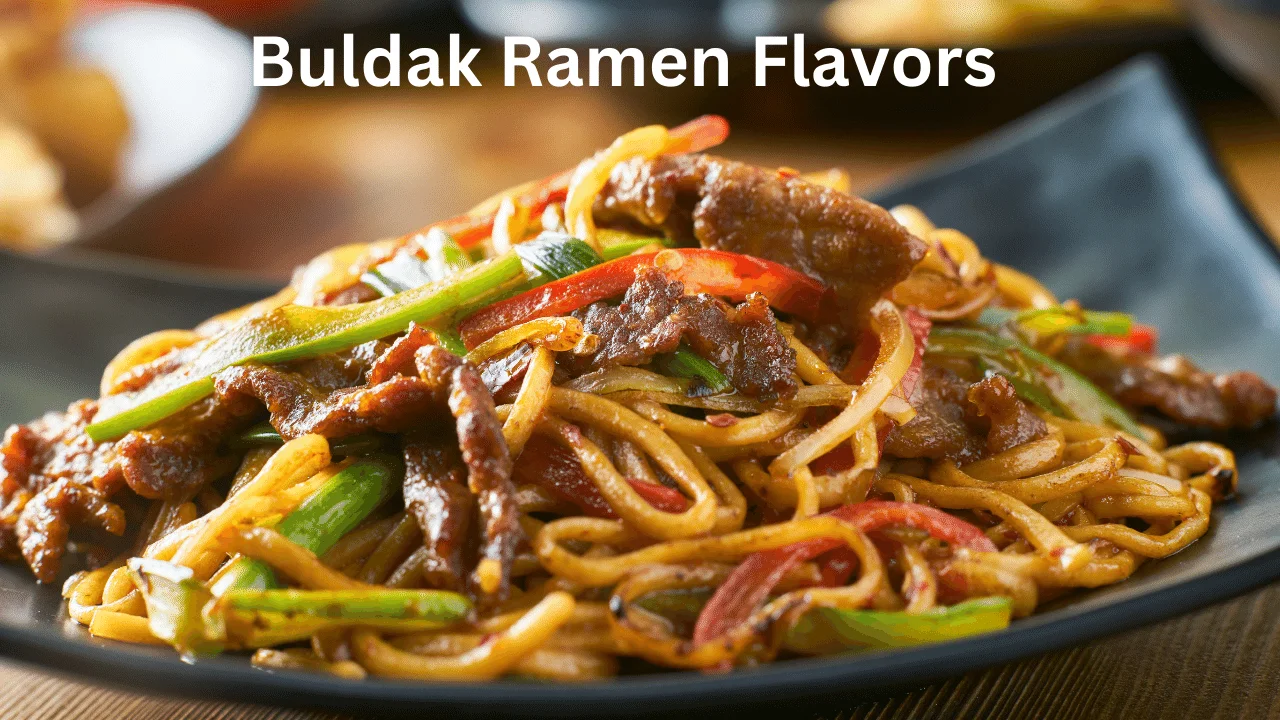 Buldak Ramen Flavors