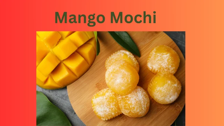 Mango Mochi: Easy Recipe