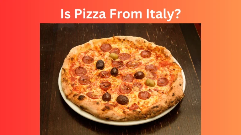 Is Pizza From Italy?