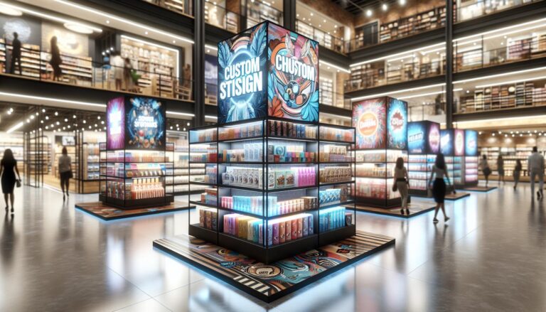 How iYubo Custom Displays Enhance Retail Environments