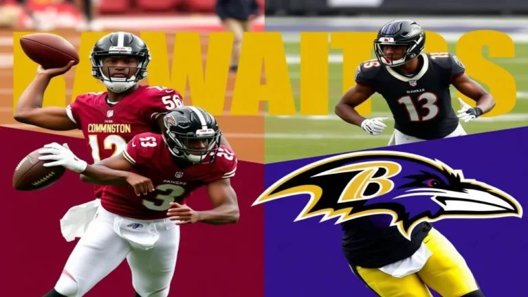 Washington Commanders vs Baltimore Ravens Match Player Stats 